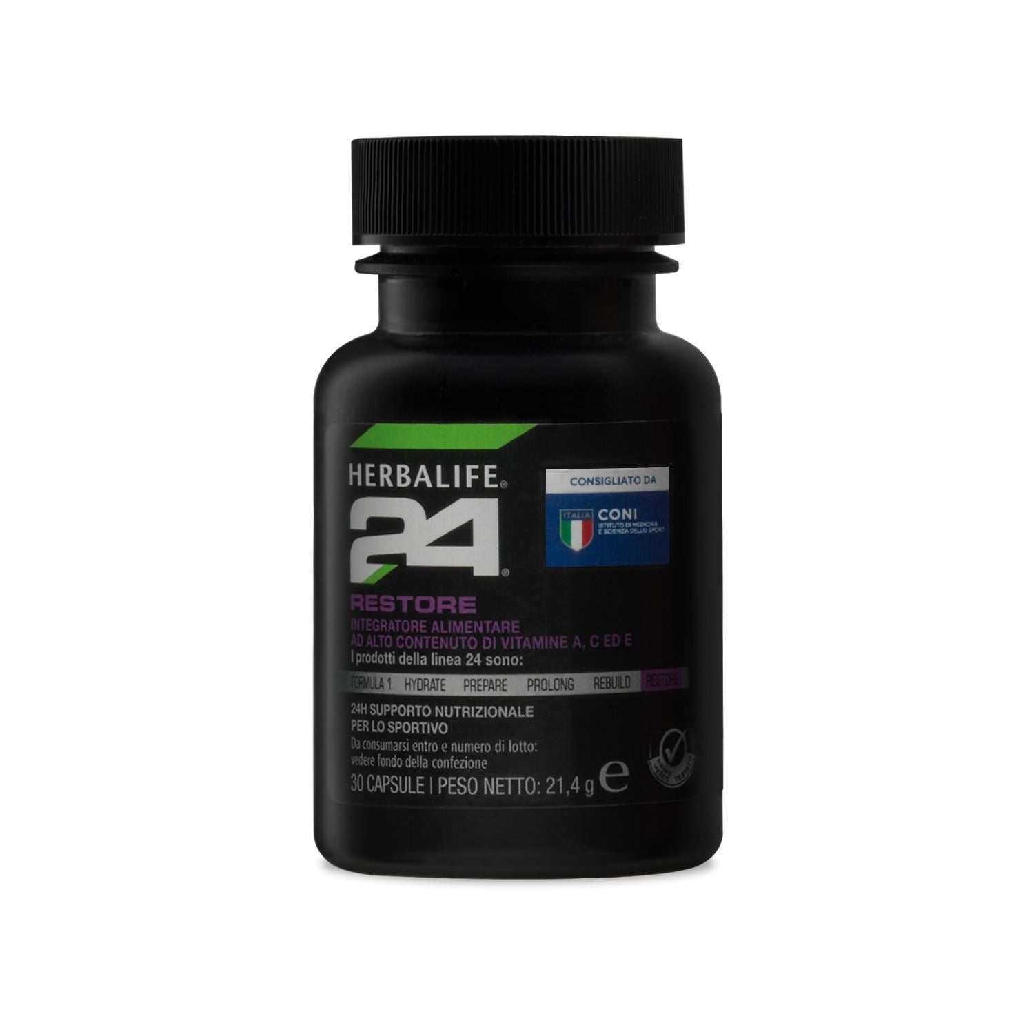 Herbalife24 Restore: recupero serale, etichetta e prudenza: guida pratica Herbalife Italia