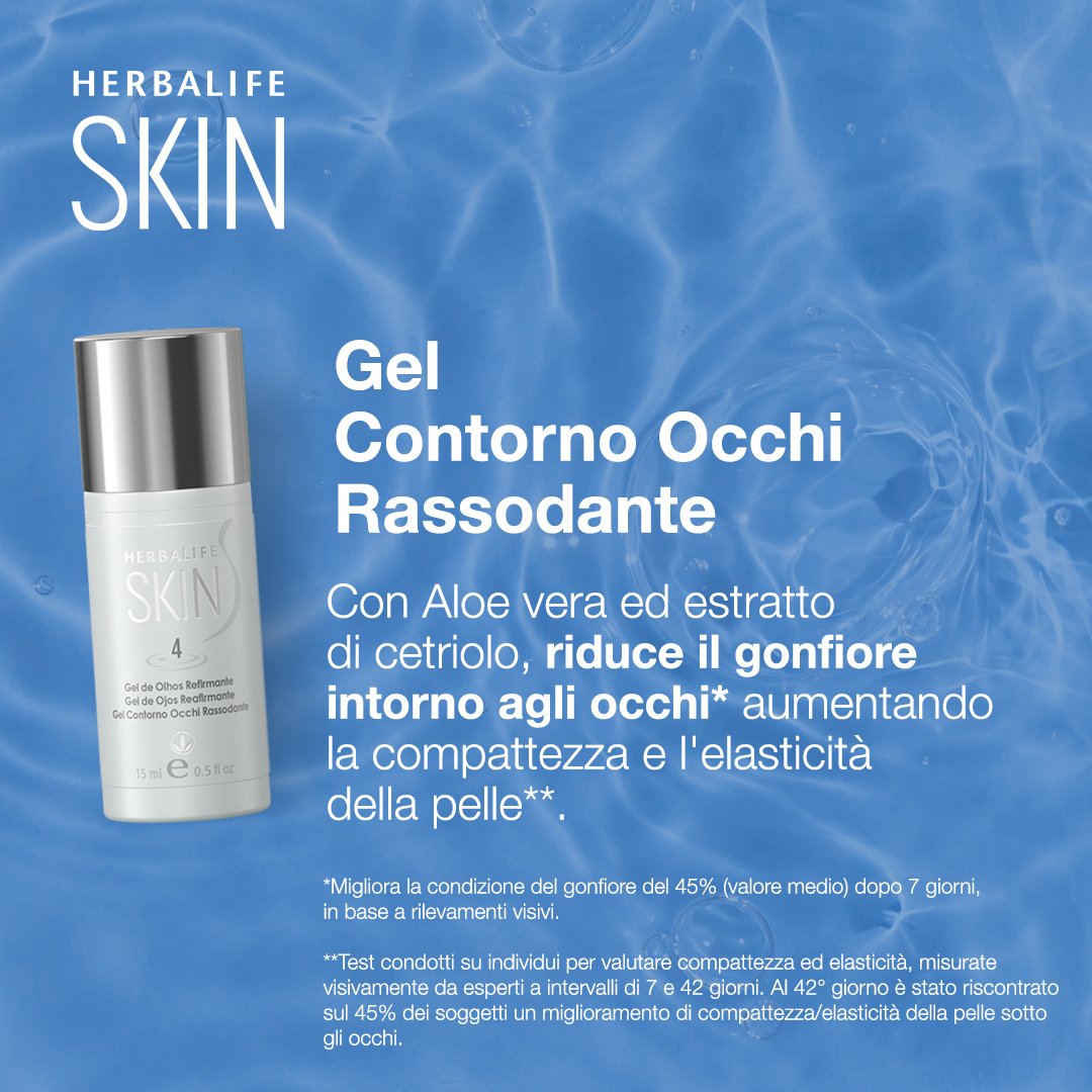 Herbalife SKIN Gel Contorno Occhi Rassodante 15 ml – confezione italiana