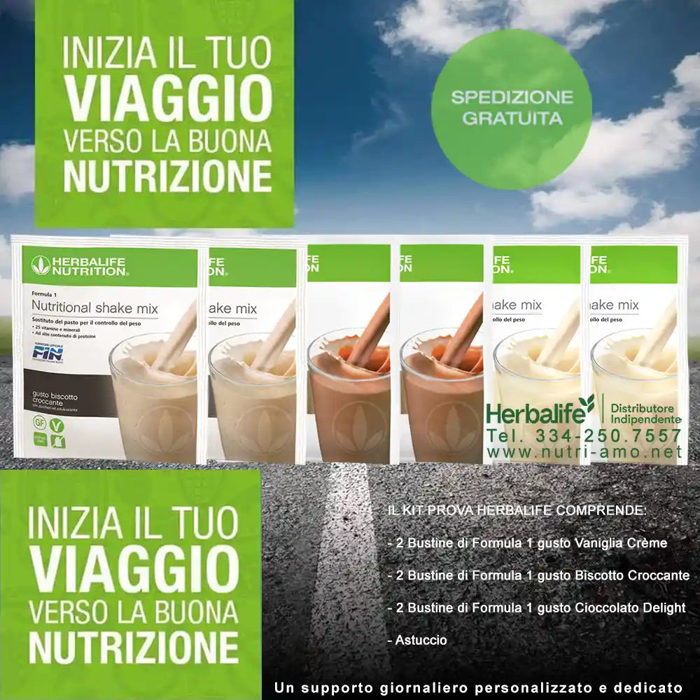 Kit Prova Herbalife