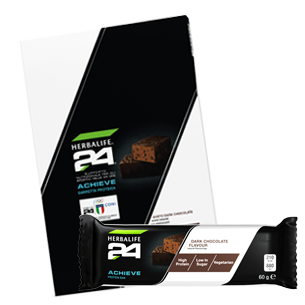 Kit Herbalife24 Achieve gusto Dark Chocolate – confezioni di barrette proteiche