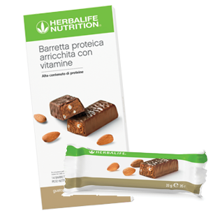 Kit Barrette Proteiche Herbalife gusto Mandorle e Vaniglia – confezioni