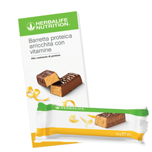 Kit Barrette Proteiche Herbalife gusto Agrumi – confezioni