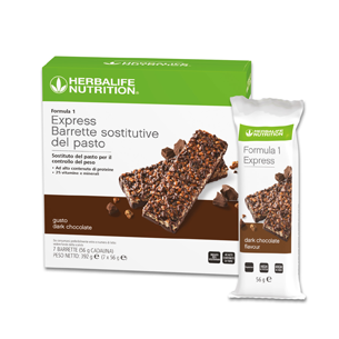 Kit Formula 1 Express Herbalife – assortimento di barrette sostitutive del pasto